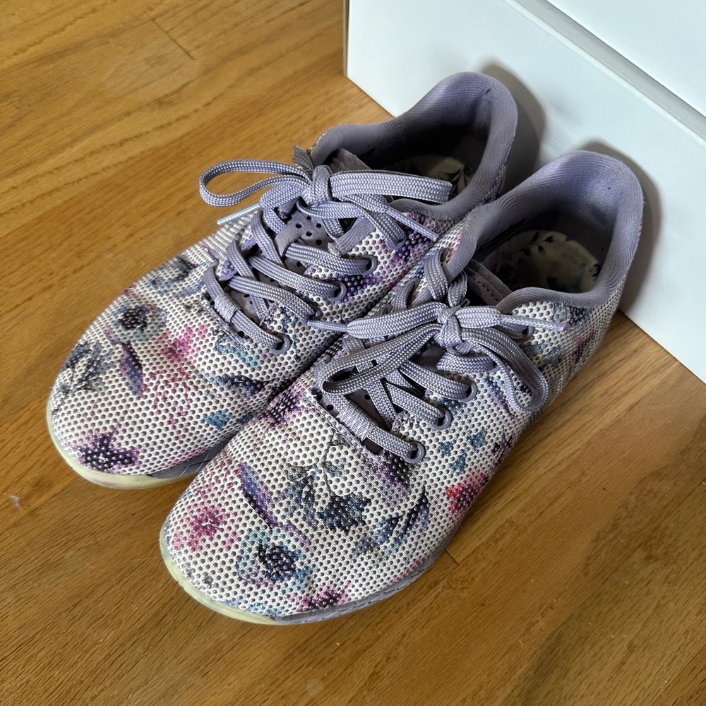No Bull Water Color Floral Trainers Size 9.5